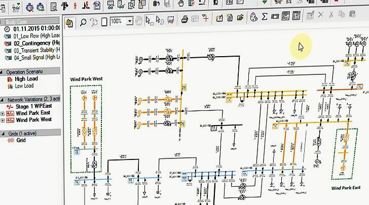 software electrical design analysis simulation transmission distribution networks 1