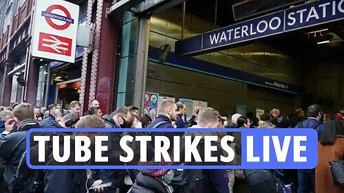 371169 london tube strike this day bolt chaos as crew retain 24 hour walkout over jobs pensions plus tfl station updates