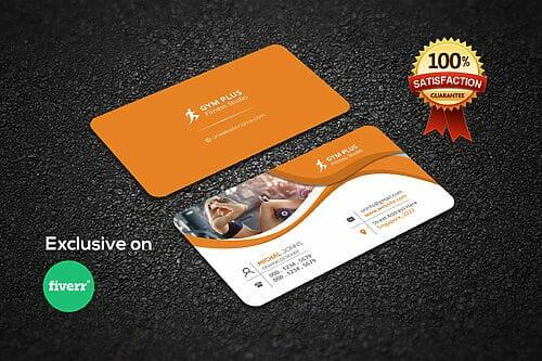 we will do minimalist logo design with business card
