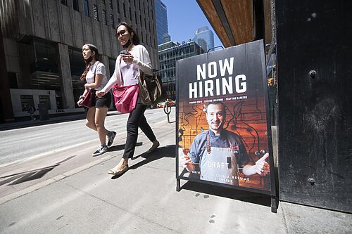 Canada’s jobless rate jumps to 5.4% as hiring falls for third consecutive month