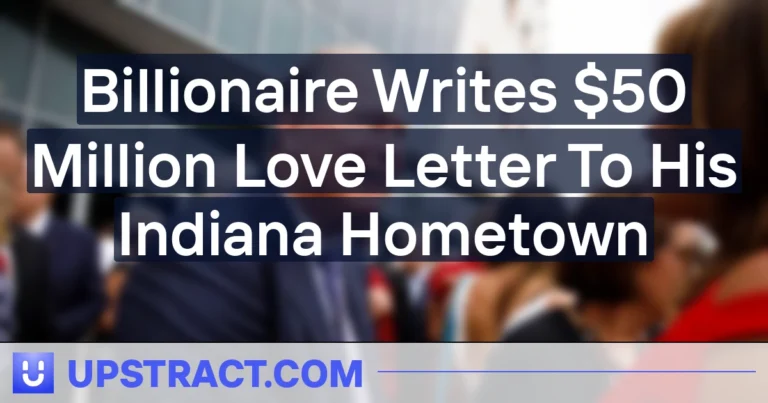 380767 billionaire writes 50 million love letter to his indiana hometown