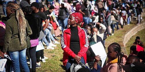 382703 youth day 2023 desperate jobseekers queue at nasrec as gauteng government launches nasi ispani campaign to recruit 8000 workers