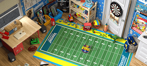 384759 toy story characters hit the gridiron in disney bid to woo young viewers to nfl