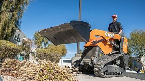 384983 small and powerful machines from case take on earthmoving and landscaping jobs