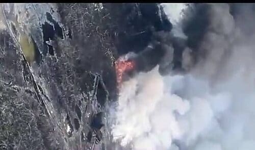 BREAKING NEWS: The Nigerian Air Force conducted airstrikes, destroying illegal refineries located in Rivers State.