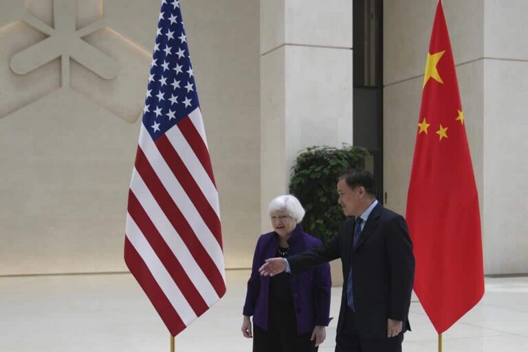 US will push China to change policy that threatens American jobs, Treasury Secretary Yellen says