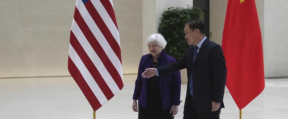 US will push China to change policy that threatens American jobs, Treasury Secretary Yellen says