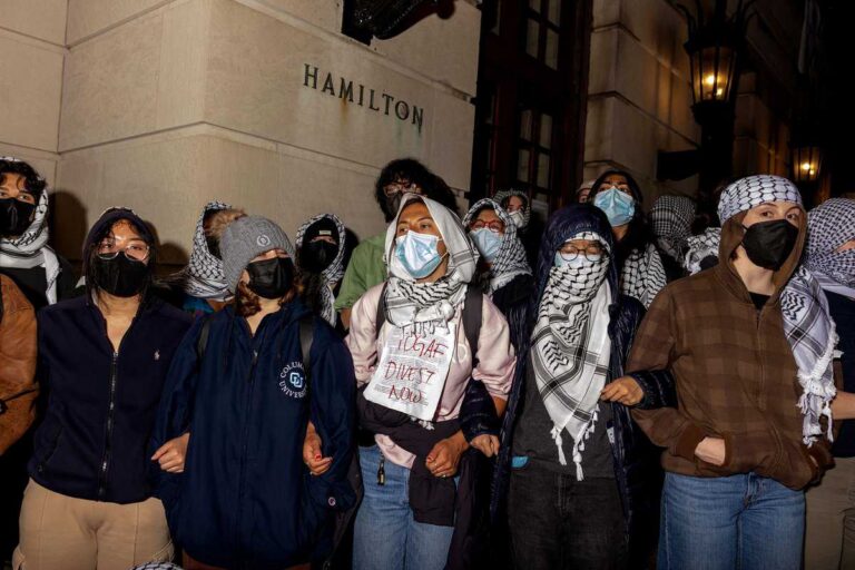 “Everything Felt Really Dystopian”: Columbia Student Journalists on the Front Lines of Gaza Protests