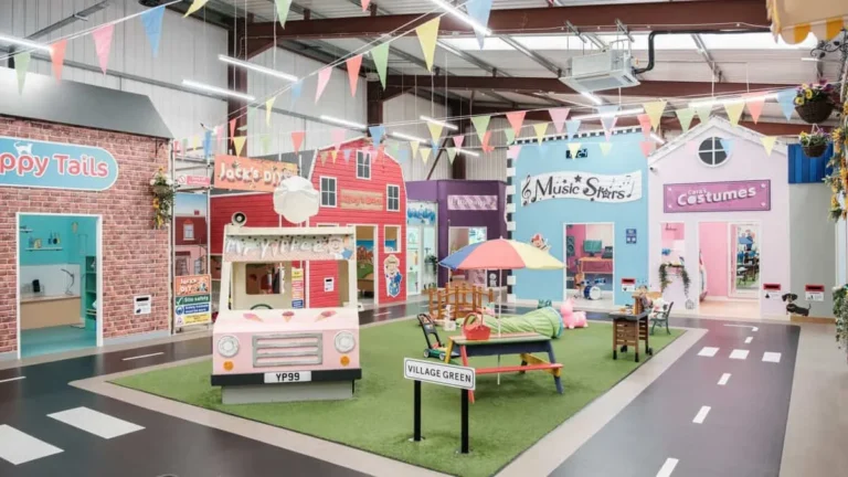 Indoor soft play crowned best in the UK lets kids run a whole village – and even gives them credit cards