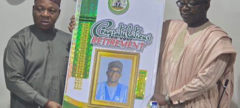 PHOTOS: SGF Praises Director Baba Agaka on Retirement from the Presidency