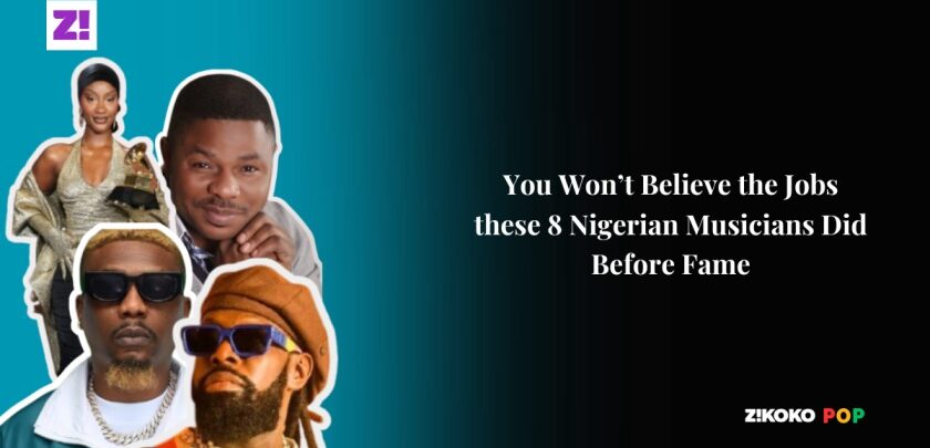 You Won’t Believe the Jobs these 8 Nigerian Musicians Did Before Fame