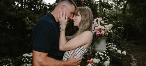 Taylor and Travis are engaged. Congrats, America.