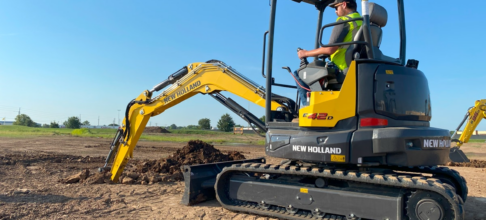 New Holland Unveils Its First In-House Designed and Built Mini Excavators