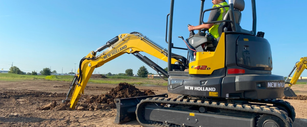 New Holland Unveils Its First In-House Designed and Built Mini Excavators