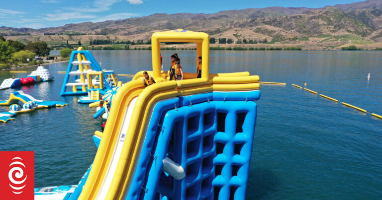 Summer jobs: Running a massive inflatable water park