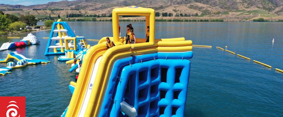 Summer jobs: Running a massive inflatable water park