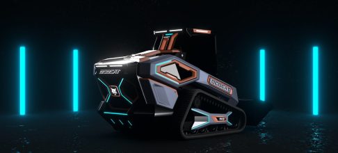 Bobcat Unveils “RogueX3” Autonomous, Electric Compact Loader (Videos)
