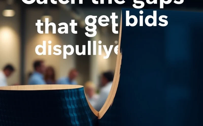 77 Bid Review V1 consulting service