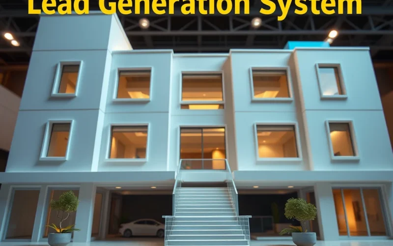 I will design your B2B lead generation system cover