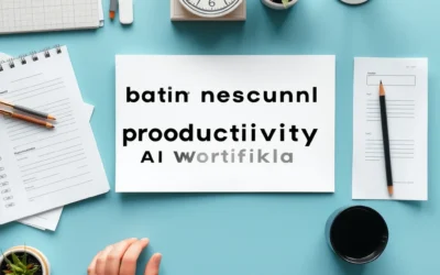 I will build your personal productivity and AI workflow cover
